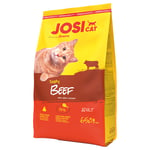 JosiCat Tasty Beef med nötkött - Ekonomipack: 2 x 650 g