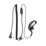 Sports 1 Pin Walkie Talkie Earpiece GShape ClipEar Headset For T6200C / T54