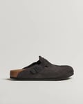 BIRKENSTOCK Boston Classic Footbed Velvet Grey Suede