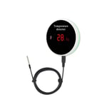 Wifi Temperaturgivare Tråd Digital Smartlife Termometer Rum Vatten Pool Termostat Alarm Eu Hk