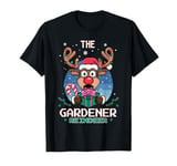 The Gardener Reindeer Christmas Matching Family T-Shirt