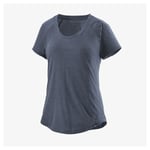 Patagonia Womens Cap Cool Trail Shirt (Blå (CLASSIC NAVY) Small)