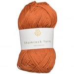 Shamrock Yarns 100% Bomull 8/4 Garn 07 StÃ¸vet Lys Brun