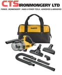 DeWalt DCV501LN 18v L-Class Stick Vac. Floor Accessories . Tool Bag.  Bare Unit