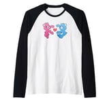 Care Bears Grumpy & Cheer Bear True Love Chibi Portrait Raglan Baseball Tee