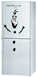 Olaf Snowman Frozen 2 Christmas Fridge stickers Decal Door wall window xmas uk