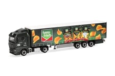 herpa Camion modèle Man TGX GM CTJ/Funny Frisch (Rhénanie du Nord-Westphalie/Dormagen), Miniature à l'échelle 1:87, Objet de Collection, fabriqué en Allemagne, Plastique