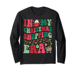 In My Christmas Shopping Era Cute Groovy Holiday Xmas Long Sleeve T-Shirt