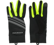 Endurance Juoksuhanskat Sherman Run Gloves M unisex Safety Yellow