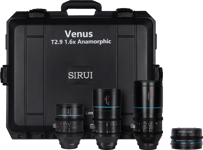 Sirui Anamorphic Venus 3x Lens + Adapter Kit (35/75/150mm) + 1.25x Adapter + Hard Case E-Mount