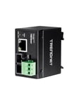 TRENDnet TI-F10S30 - fibre media converter - 10Mb LAN 100Mb LAN