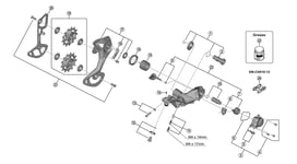 Shimano XTR RD-M9100 Stabilisator Kit