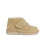 Pisamonas Suède Desert Boots Bottines Chukka À Scratch pour Enfants Taille 19 Couleur Sable