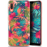 Caseink Coque pour Samsung Galaxy A20E (5.8) Gel HD [ Nouvelle Collection - Souple - Antichoc - Imprimé en France] Couleurs des Tropiques