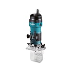 Affleureuse Makita 530W Ø6 mm + Coffret mak-pac 2 - 3712J