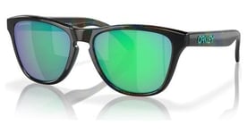 Lunettes jeunes oakley frogskins xs dark galaxy   prizm jade   ref   oj9006 4153