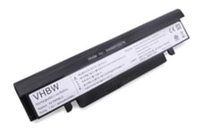 vhbw Batterie compatible avec Samsung NC110, NC210, NP-NC110, NP-NC210 ordinateur portable Notebook (6600mAh, 7,4V, Li-ion, noir)