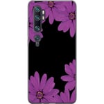 Xiaomi Mi Note 10 Pro Gennemsigtigt Telefoncover Blomster