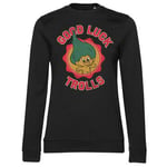 Good Luck Trolls Girly Sweatshirt, Sweatshirt