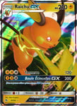 Carte Pokémon 20/68 Raichu Gx 210 Pv Sl11.5 - Soleil Et Lune - Destinées Occultes Neuf Fr