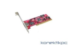 Carte PCI controleur SATA - 1 SATA int + 1 eSATA