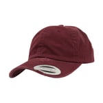 Flexfit Low Profile Destroyed Cap - keps - Maroon - One Size