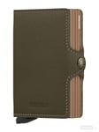 Plånbok SECRID Twinwallet Saffiano Olive