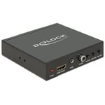 Delock Scart/HDMI til HDMI Konverter/Switch - Sort