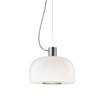 Flos Bellhop S2 Taklampa i glas, Bright aluminium