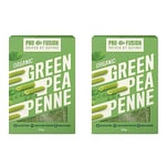 Profusion Organic Green Pea Penne Pasta - High in Plant-Based Protein & Fibre - Grain Free, Gluten Free, GMO Free - Suitable for Vegan & Paleo Diets (Pack of 2)