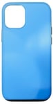 Coque pour iPhone 12/12 Pro Bleu Minimalisme Élégant Art