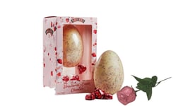 Baileys Strawberry and Cream Easter Egg with Hollow Chocolate Rose Gift Set - Baileys Easter Egg - Chocolate Rose