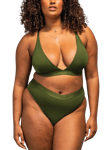 Lemonade Dolls Everyday Modal Bralette, Khaki