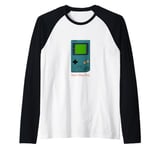 Vintage Handheld Game Console,Pocket Gamer,Retro Vibes Only Raglan Baseball Tee