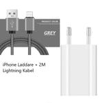 USB-liitäntä, 3-pakkaus 2.1A/5V laturi iPhone 11 Pro Max XS XR X 8 7 6 6S Plus 14 13 12 SE 5 5S 5C, Samsung Galaxy, Huawei, 2 virtaportin puhelinsovitin...