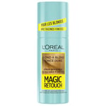 L'Oréal Paris Spray Instantané Correcteur de Racines & Cheveux Blancs, Magic Retouch, Blond à Blond Foncé, 75 ml