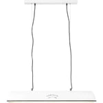 Brilliant Luminaire Suspendu Plafonnier Ranch Life Noir/Blanc 90cm Max. 4 X 40W