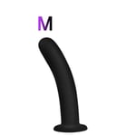 AUCUNE Sextoy,Ventouse Gode Énorme Gros Pénis Noir Doux Godes Anaux Gay Godemichet Anal Jouets Sexuels Pour femme - Type M