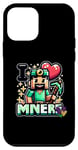 iPhone 12 mini I heart Miners - I love Miners for valentines day him & her Case