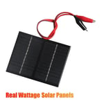 1 Pcs 12V 1.5W Solar Panel Solar Panel with Clip for Small  Appliances I9O71676