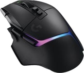 G502 X Plus Lightspeed Souris Gaming Rvb Sans Fil-Souris Optique Boutons Hybrides Lightforce,Lightsync Rvb,Capteur Gaming Hero 25K,Compatible Avec Pc-Macos/Windows-Noir