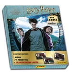 Carte à collectionner Panini Harry Potter Une année à Poudlard Coffret Album avec 18 pochettes et 3 cartes Édition Limitée