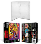 Aaahh!!! Real Monsters SNES Replacement Universal Game Case Box + Cover Art Work Only