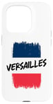 Coque pour iPhone 15 Pro Versailles France Pinceau vertical Fla