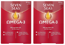 Seven Seas Omega-3 Fish Oil with Vitamin D 30X2 Capsules