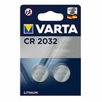 Batteries Electronics CR2032 Lithium Button Cell Battery 2 Pack Button Cells In