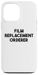 iPhone 13 Pro Max Film Replacement Orderer Case