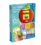 Clementoni - Mes 100 Premiers Mots bilingues - Dès 2 Ans - 50 Cartes Double Face = 100 Mots en français et en Anglais - 2 Modes de Jeu : Découverte|Quiz - 6 catégories - Jeux Éducatif pour Enfant