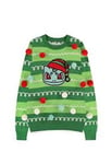 Difuzed Pokemon - Bulbasaur Patched Christmas Jumper - L