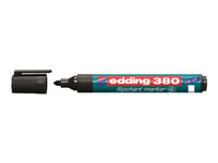 Edding 380 Flipchart - Markering - För Flipdiagram - Svart - Vattenbaserat Bläck - 1.5-3 Mm